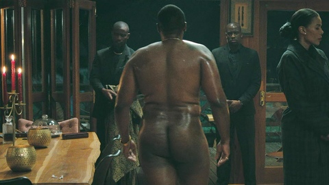 Sisanda Henna Nude as Daza Mtima. Butt, after shower, bare back. 189962