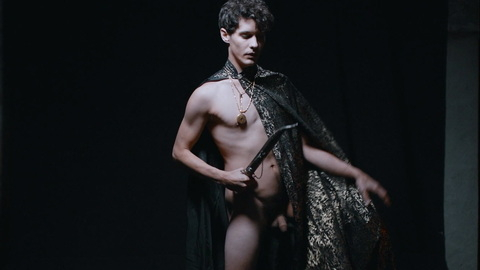 Léo Pochat Naked as Jonas. Balls, Penis, Shirtless, cape, flaccid penis. 190809
