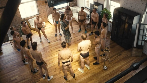 Danny from Danny Will Die Alone Naked. Butt, group of men, jock strap. 201143