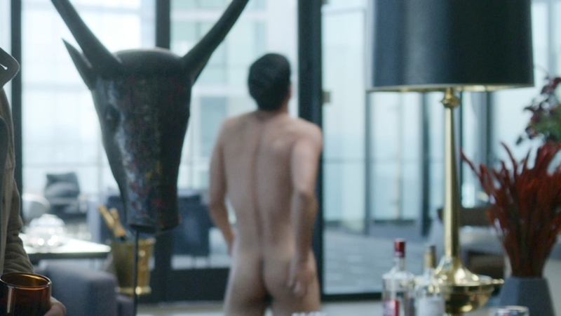 Yuchi Chiu Nude in Dark Matter. Butt, Shirtless, nude, scratching butt. 191074