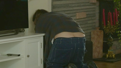 John Emil Jørgensrud Nude as Pal. Butt, bent over, buttcrack. 192176
