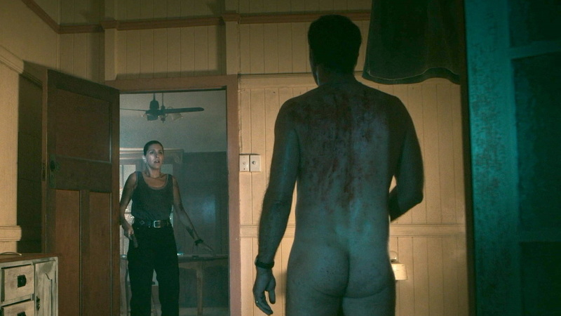 Nudes of Ted Conkaffey from Troppo. Butt, Shirtless, bathroom, blood. 192396
