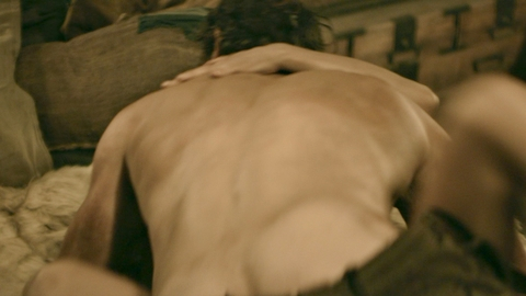 Stuart Martin Nude in Rebel Moon - Part One: A Child of Fire. Butt, man on top, nude. 192652