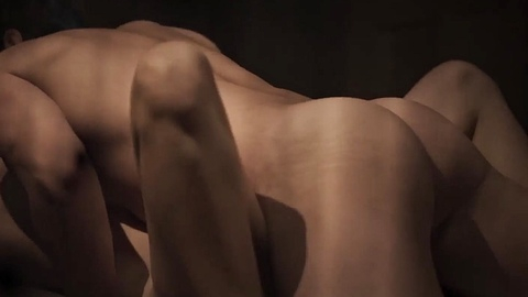 Nudes of John from Virgin Forest. Butt, man on top, nude. 192786
