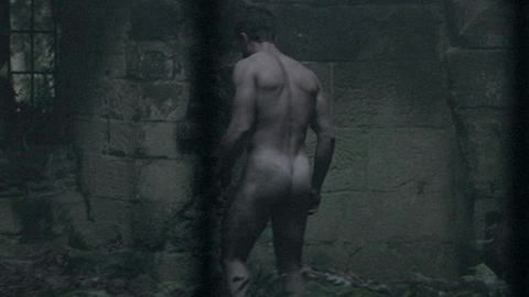 Kit Harington Naked in The Beast Within. Butt, bare back, cfnm. 192901