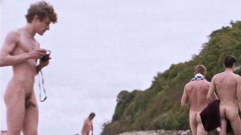 Tomek from Imago Naked. Penis, Shirtless, beach, camera. 193307
