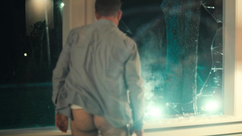 Nudes of Josh McCall from Sharp Corner. Butt, brown hair, button down. 196584