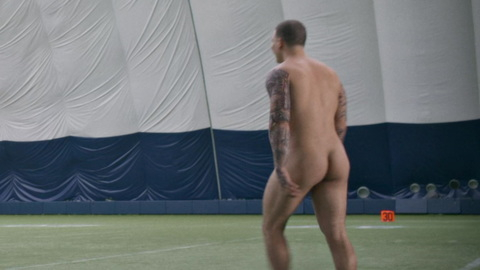 Josh Rivera Nude in American Sports Story. Butt, back towards camera, football players. 193936