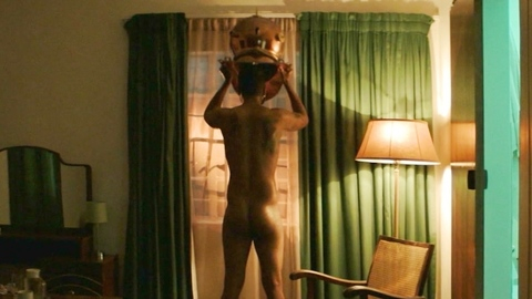 Danny Ross Naked in Desert Rose. Butt, Shirtless, helmet, motel room. 193639