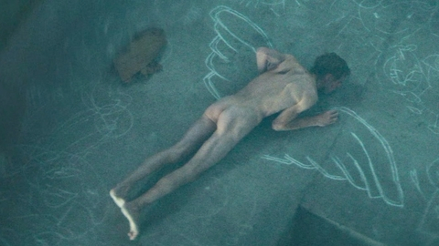 Joan Esteve Nude in The Platform 2. Butt, face down, lying on ground. 193852