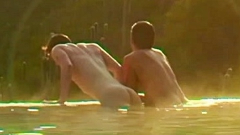Doom from Glitter & Doom Naked. Butt, 2 men, in water. 194051