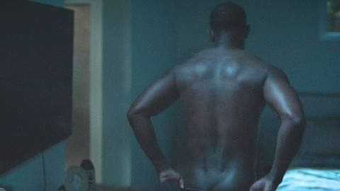 Johnath Davis Naked as Chris Scoggins. Butt, black, night. 194043