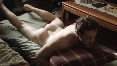 Joseph Quinn Naked as Michael. Butt, Shirtless, modesty pouch, nude. 194163
