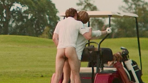 Jamie Bisping Nude in Rivals. Butt, golf, golf course. 194290