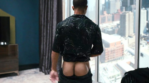 Steven G. Norfleet Naked as Charles. Butt, black, flashing. 194349