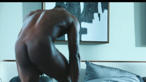 Terrell Carter Nude as Varney. Butt, Gay, Penis, Shirtless, black, black hair. 198290