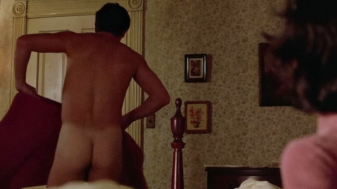 Tim Matheson Naked as Stuart. Butt, back dimples, bare back. 194385