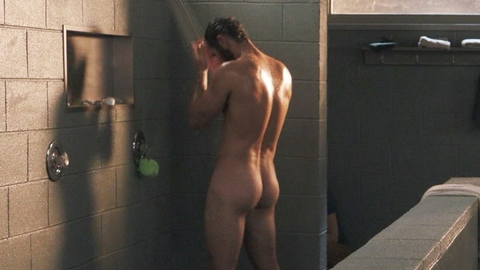 Jonah Wharton Nude as Tex. Butt, bathroom, nude. 194432