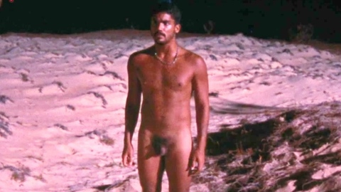 Iago Xavier Naked as Heraldo. Balls, Penis, Shirtless, beach, gun in face. 194511