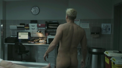 Ed Ramsey from Cross Naked. Butt, bare back, blond. 194561