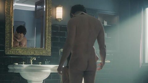 Ryan Eggold Nude in Cross. Butt, bathroom, head. 194560
