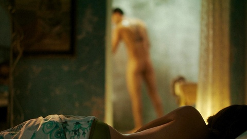 Alejandro Speitzer Naked as Juan. Butt, nude, out of focus. 194655