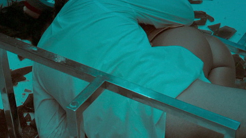 Esteban Palacios from 1992 Naked. Butt, Straight, blood, broken glass. 194873