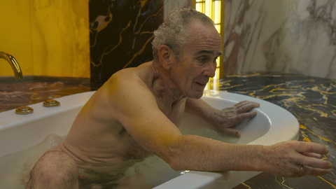 Domingo Granjero from 1992 Naked. Penis, Shirtless, bath, grey hair. 194867