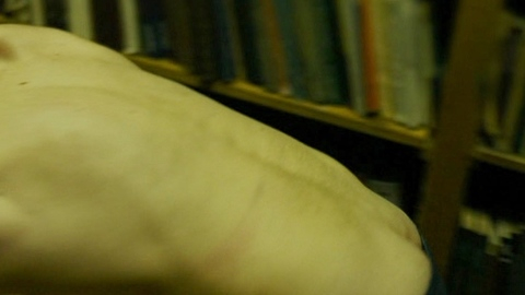 Semen Serzin Naked as Petrov-sr.. Butt, library, nude. 195111