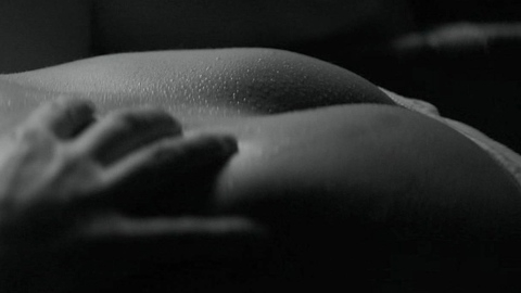 Nudes of Igor from Petrov's Flu. Butt, b&w, black and white. 195108