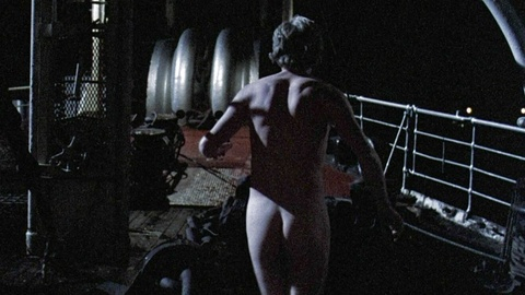 Karl Johnson Nude as Fitzgerald. Butt, boat, climbing. 195026