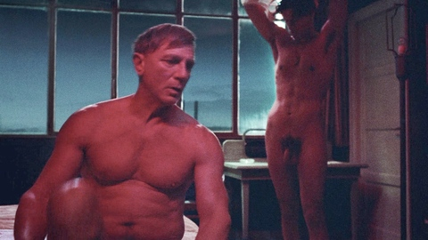 Chimu Bar Guy from Queer Naked. Balls, Penis, Shirtless, motel room, nude. 195161