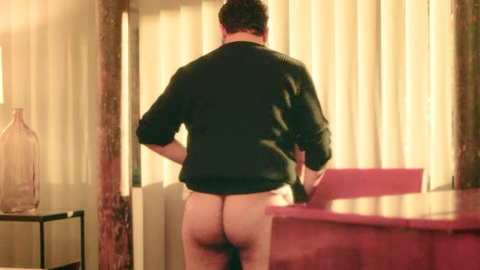 Vincent Heneine Nude in Shafted. Butt, Straight, brown hair, doggy. 195310