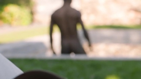 Ben from Dawn Chorus Naked. Butt, background nudity, black. 195509