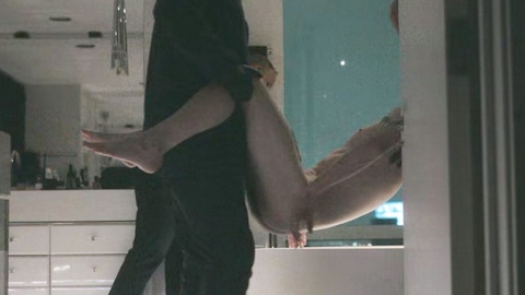 Roger Carlson from Zero Day Naked. Butt, Shirtless, bathroom, being carried. 195587