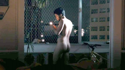 Miguel Filpi in That Dark Day (2022) Butt Shirtless Transgender Balcony Butt 195617