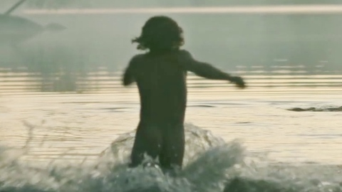 Nudes of Örjan from Knutby. Butt, lake, long hair. 195810