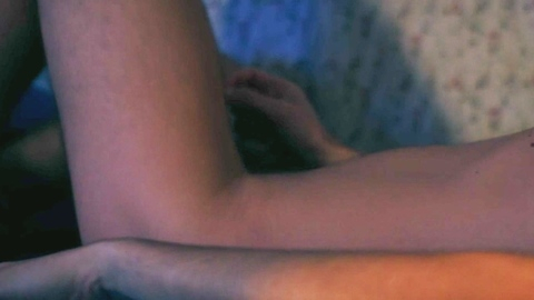 Sasha from Siberia and Him Naked. Penis, close-up, jerking off. 195959
