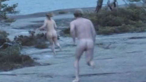 Linus Troedsson Naked in Stormskerry Maja. Butt, blonde, chasing. 196231