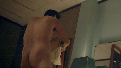 Henry from On Swift Horses Naked. Butt, black hair, getting out of bed. 196841