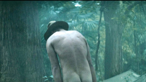 David Howell Naked in The Narrow Road to the Deep North. Butt, hat, nude. 196279
