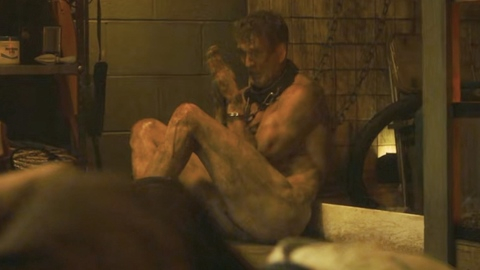 Nudes of Mitch from The Righteous Gemstones. Butt, chained to wall, chained up. 196386