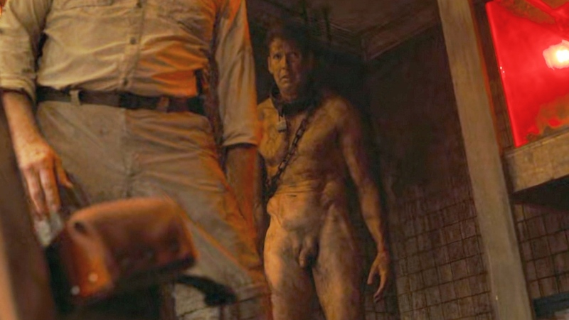 Regan Burns Naked as Mitch. Balls, Penis, Shirtless, chained to wall, chained up. 196389