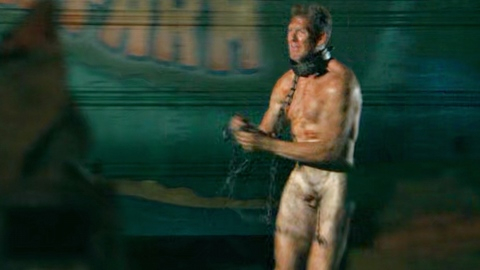 Regan Burns Nude as Mitch. Balls, Penis, Shirtless, chained up, nude. 196388