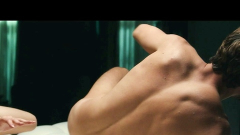 Mario Ermito Nude as Eric Zimmerman. Butt, Straight, getting out of bed, muscular. 196496