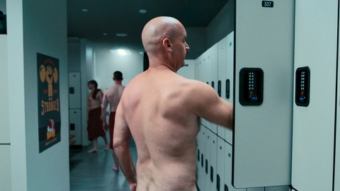 Tom Segura Nude as Various Characters. Butt, bald, locker room. 196610