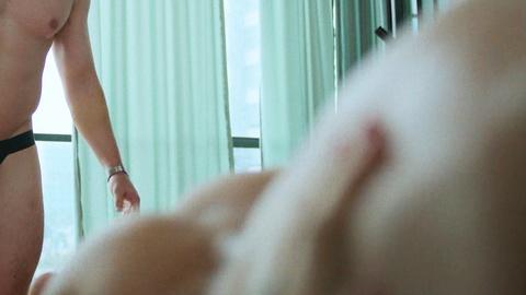 Vicente from Snakes & Ladders Naked. Butt, Sexy, Straight, Underwear, black underwear, brown hair. 196655