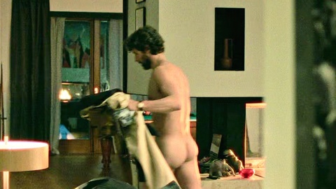 Nico Romero Naked as Manuel. Butt, Shirtless, gray beard and mustache, gray hair. 196689
