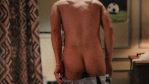 Adam DiMarco Nude as Peter Whitney. Butt, bare back, bedroom. 196718