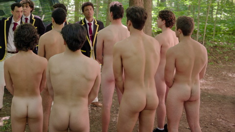 Benito Skinner Nude in Overcompensating. Butt, bare back, butts. 196702